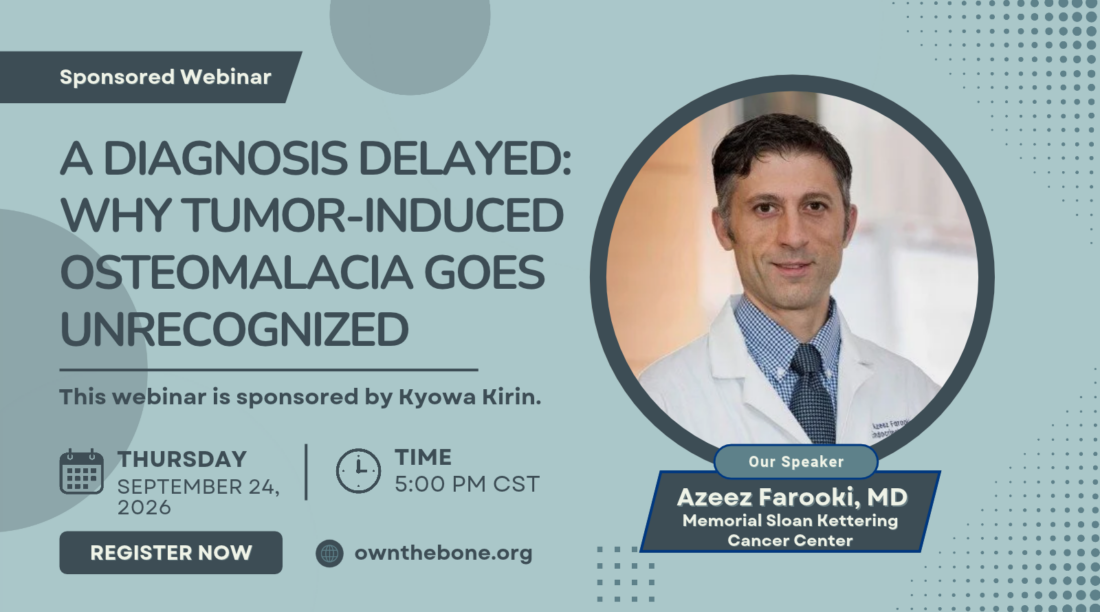 Kyowa Kirin Sponsored Webinar